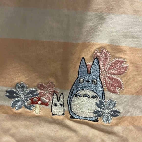 Studio Ghibli My Neighbour Totoro Pastel Polo Shirt - Picture 2 of 5